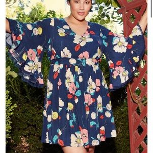 NWOT Rare ModCloth “Through the Bluebells” dress